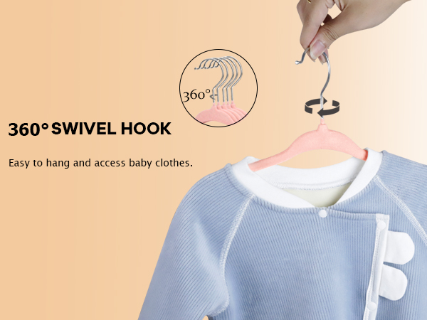 baby velvet hangers
