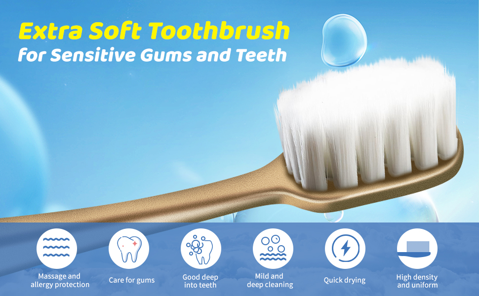 extra soft toothbrushes for adults