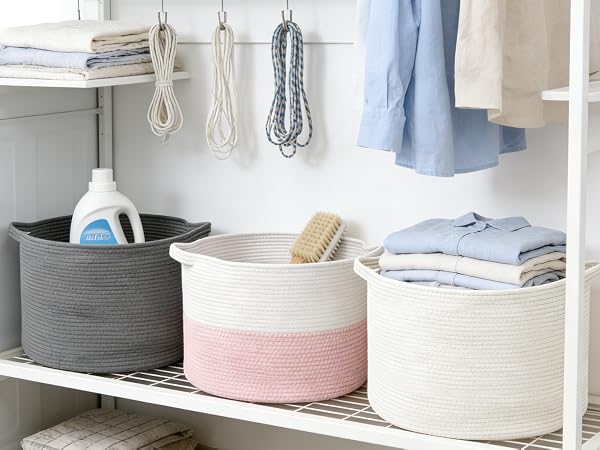 Large Baskets for Organizing