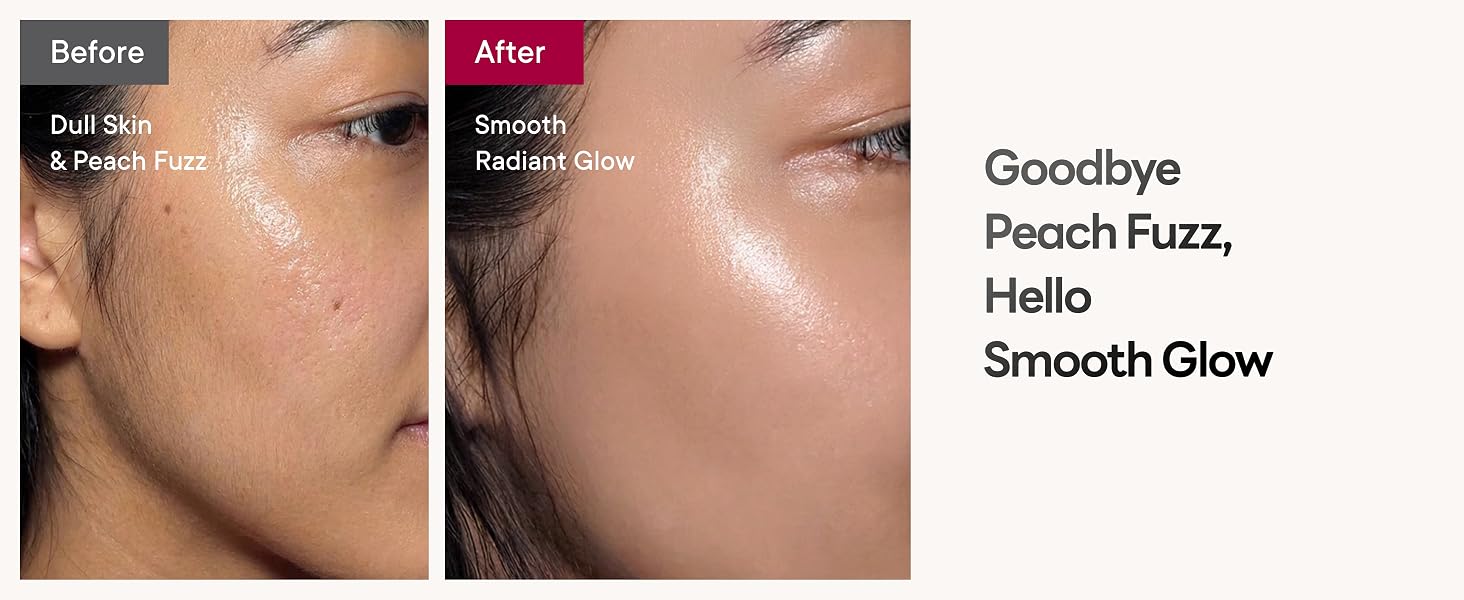 peach fuzz remover dermaplaning tool for smooth skin