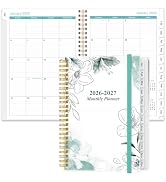 2026-2027 Monthly Planner - January 2026 - June 2027, Two Pages Per Month, 18 Monthly Calendar/Pl...