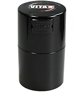 Vitavac - 5g to 20 grams Vacuum Sealed Container - Black