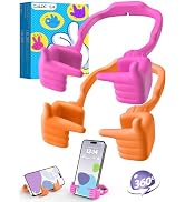 CALDEVER Stocking Stuffers for Teens Girls Boys Cell Phone Stand: 2 Pack Adjustable Shy Fingers L...