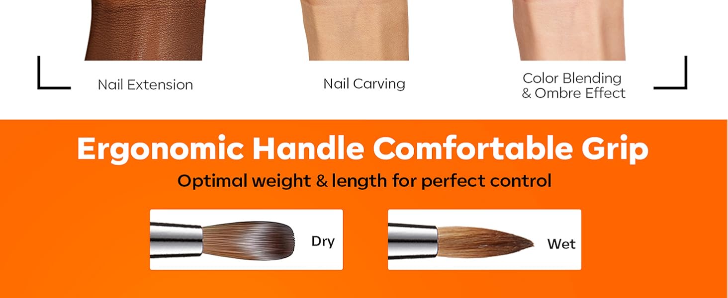 acrylic nail brush