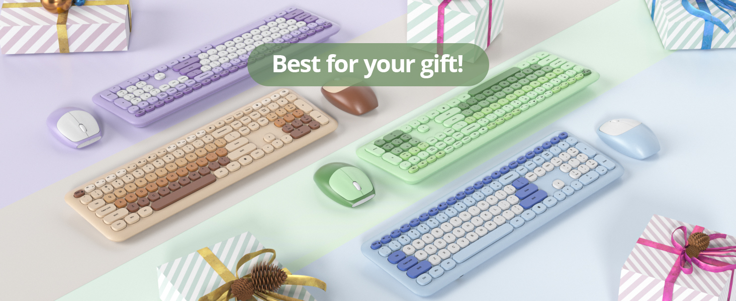 Are you tired of the traditional black mouse and keyboard?