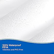 Kenney_Lightweight PEVA Shwr Liner_Waterproof_White