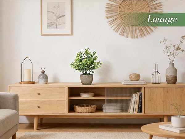 faux greenery