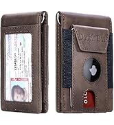 Wallet for Men RFID Blocking Bifold Mens Leather Wallets,Ultra Thin Minimalist Front Pocket Small...