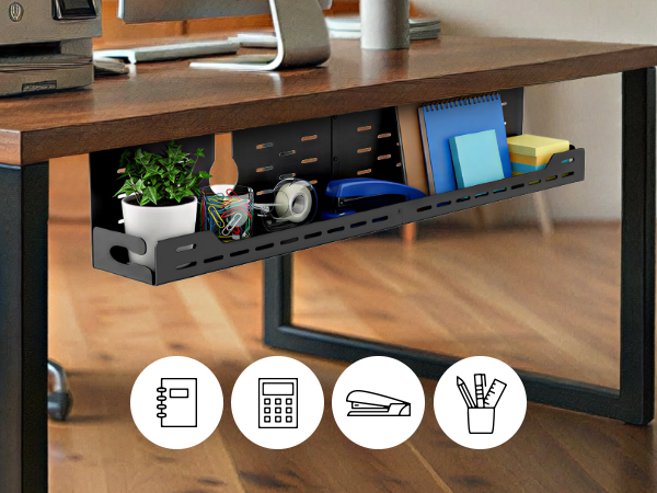 Functional Under Desk Cable Organizer