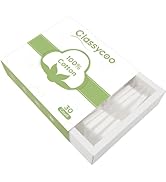 Classycoo Compressed Towel- 100% USA Organic-Cotton Disposable Face Towel, Mini Ultra-Soft Coin P...