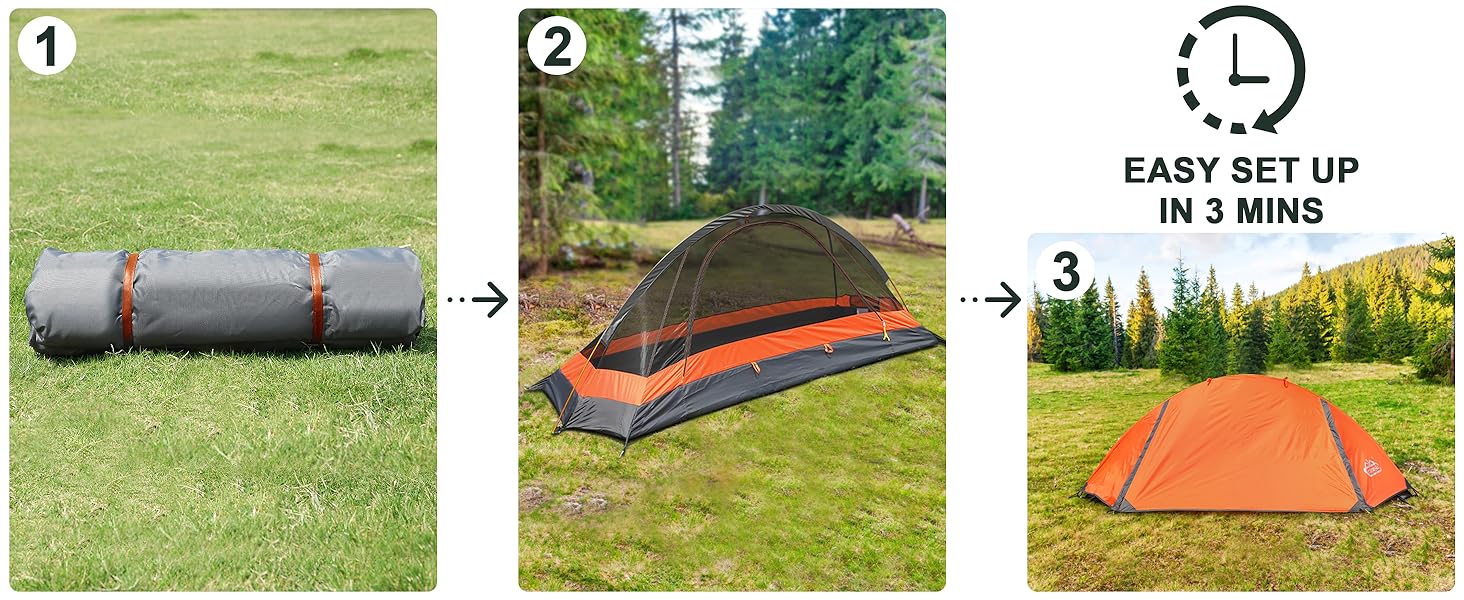 hiking tent