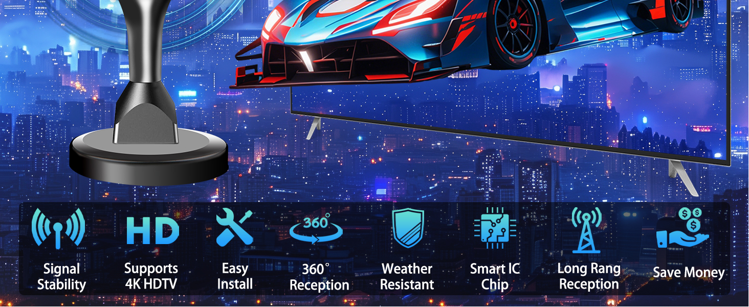 antenna for smart tv