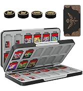TiMOVO 48 Game Card Case for Nintendo Switch OLED/Switch/Switch lite, 4pcs Switch Thumb Grips for...