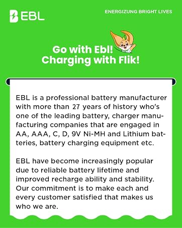 ebl rechargeable batteries