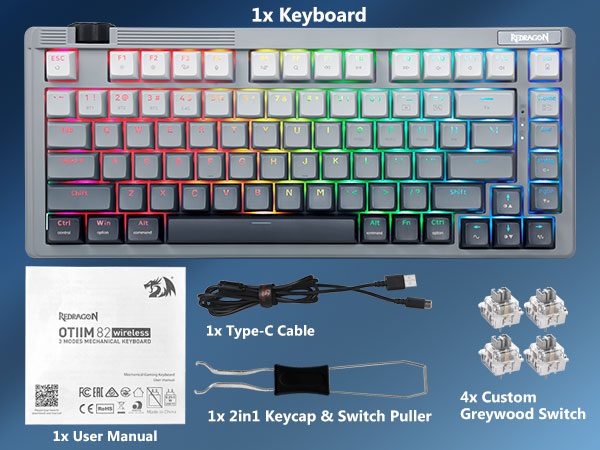 Tri-mode keyboard