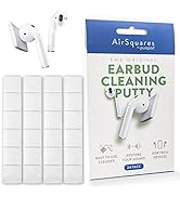 AirSquares Earbud Cleaning Putty, AirPods Cleaning Kit, Safely Remove Ear Wax, Dirt & Gunk from W...
