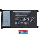 42WH WDX0R Battery for Dell Inspiron 15 5000 7000 Series 15 7579 7573 7560 7569 7570 5565 5567 55...