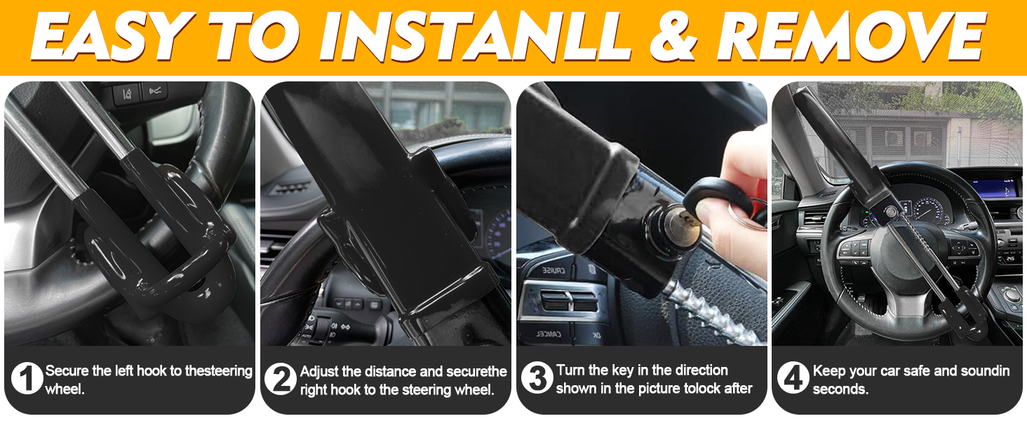 the club steering wheel lock anti theft car device candados para carros