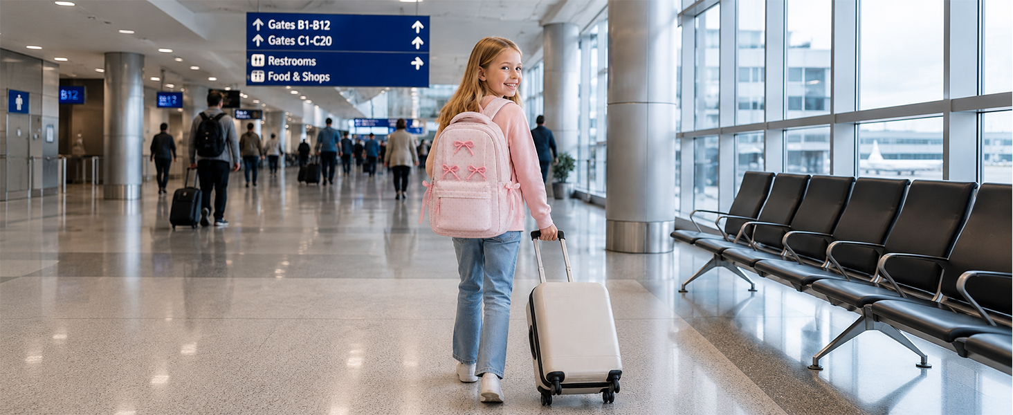 bow backpack for girls
