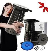ALEVMOOM Upgraded 19.7" Collapsible Stool Portable,1000lbs Max Weight Foldable Stool for Adults H...