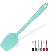 Heat Resistant Silicone Spoon Spatula: U-Taste 600ºF High Heat Flexible 11.38in Silicon Mixing St...