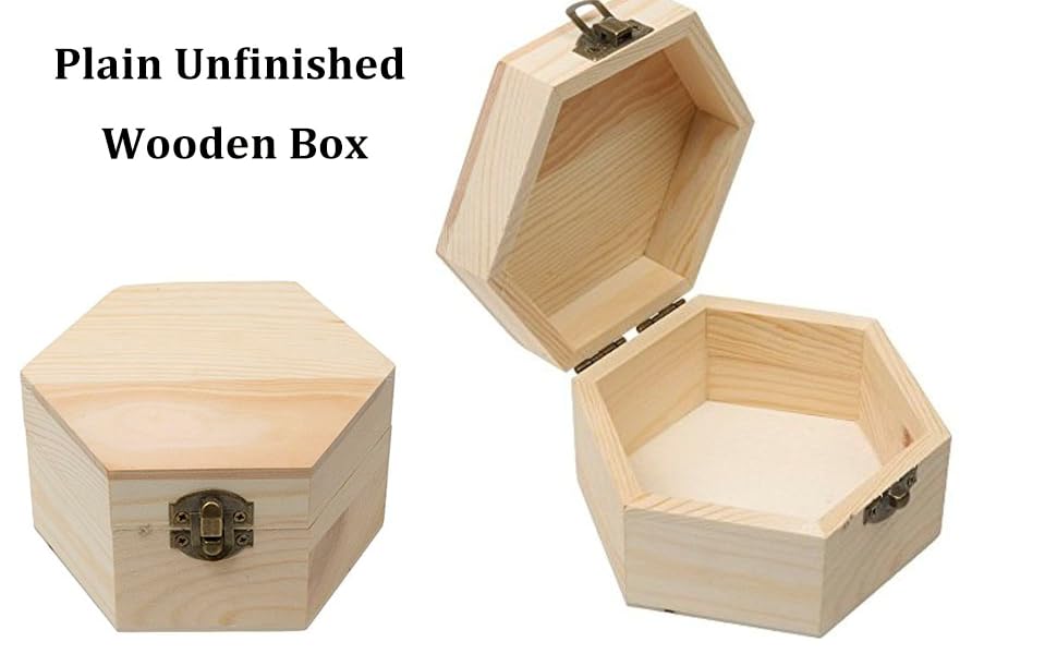 Unfinished Wood Box