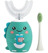 Yodabai Kids Electric Toothbrushes, U Shaped Ultrasonic Toothbrush ,Rechargeable Kids Toothbrush ...