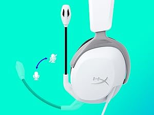 Swivel to mute microphone