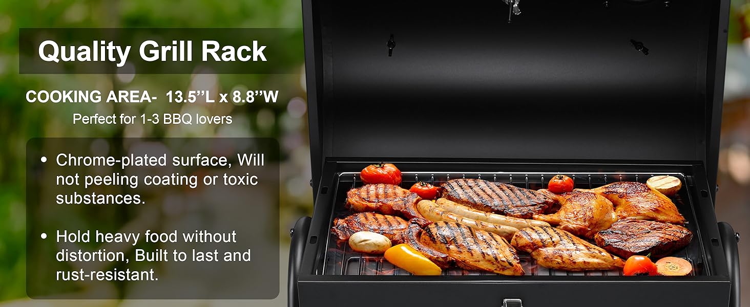 charcoal grill portable barbecue grilling tabletop bbq camping mini small outdoor griller camp