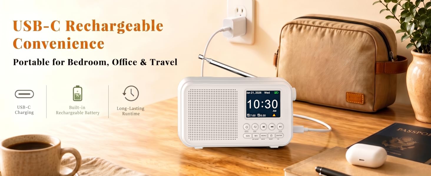 rechargeable radio