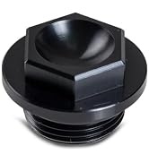 Generic Black 20X1.5 Oil Filler Cap Plug Compatible with Suzuki RM-Z250 RM-Z450 RMX450Z RM80 85 2...