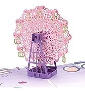 WRAPAHOLIC Birthday Pop Up Greeting Card - 3D Popup Card, Ferris Wheel Pop Up Card for Birthday, ...