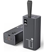 Portable Charger 70000mAh Power Bank Fast Charging, External Battery Pack High Capacity, 30W USB ...