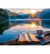 Ginfonr DIY 5D Diamond Art Kits for Adults, Landscape Diamond Painting for Adults, Diamond Art Co...