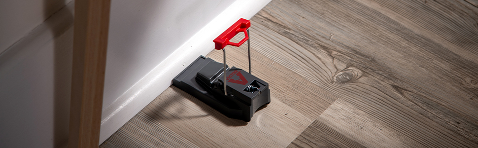 Victor Quick-Kill Mouse Trap delivers a quick, humane kill