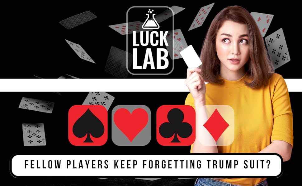 Luck Lab Euchre Dice Logo and lead in