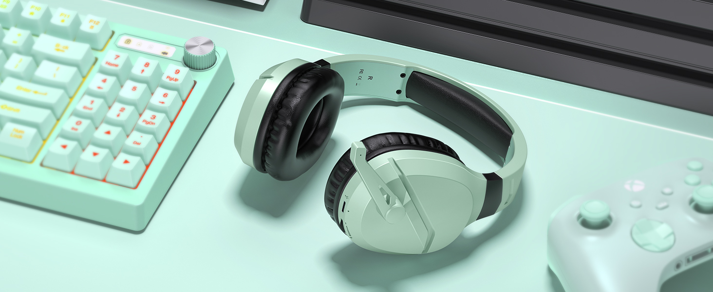 headset with mic for pc ps4 ps5