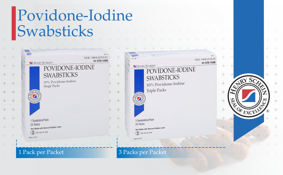 povidone swabsticks