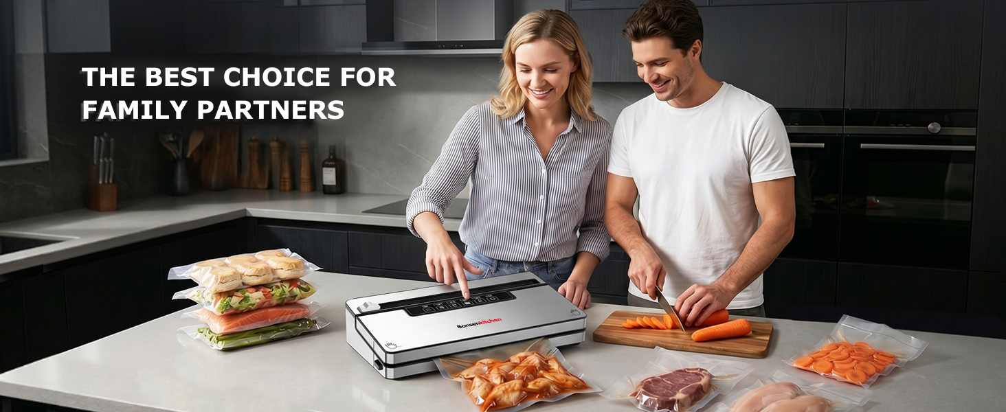 Bonsenkitchen Vacuum Sealer for Food