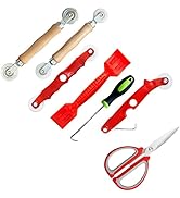 Screen Repair Tool,Screen Roller Tool,Screen Spline Tool,7 in 1 Window Screen Tool,Screen Mouse S...