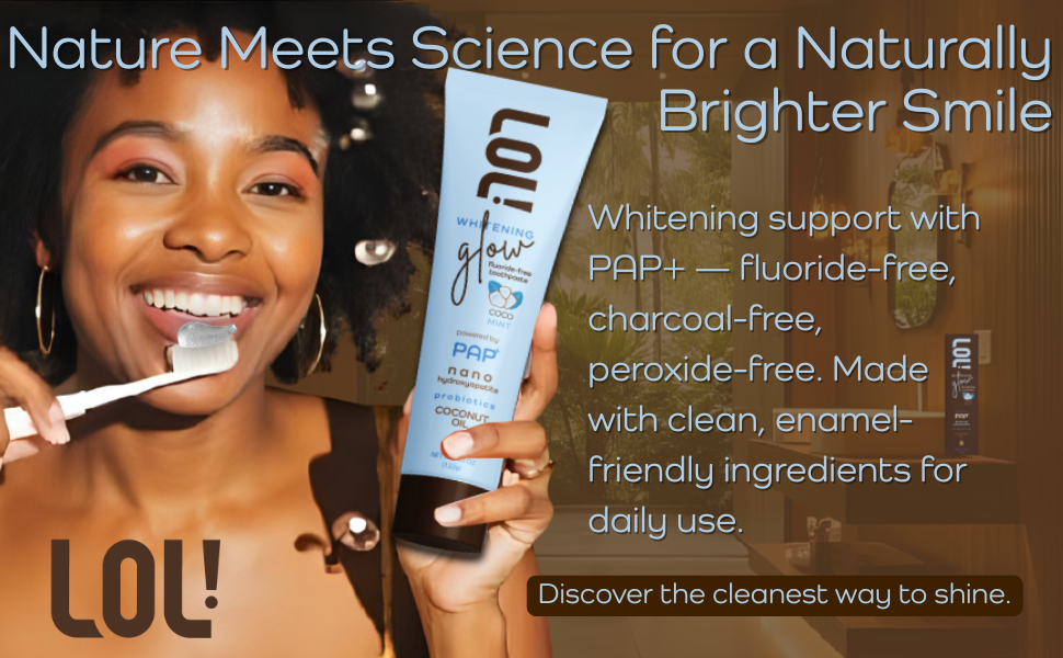 Whitening Toothpaste with PAP+ Technology