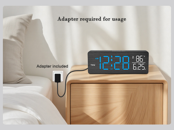 Plug-in Clock
