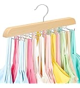 Resovo Tank Top Hanger with Premium Wood, 20 Large Capacity, Space Saving,360 Degree Rotating, Fo...