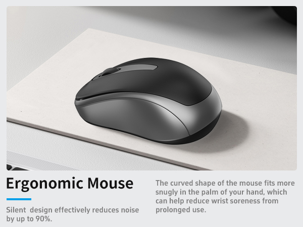 2.4Ghz wireless keyboard and mouse mini travel