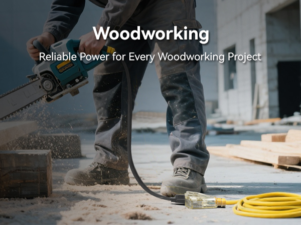 Woodworking-Reliable Power for Every Woodworking Project