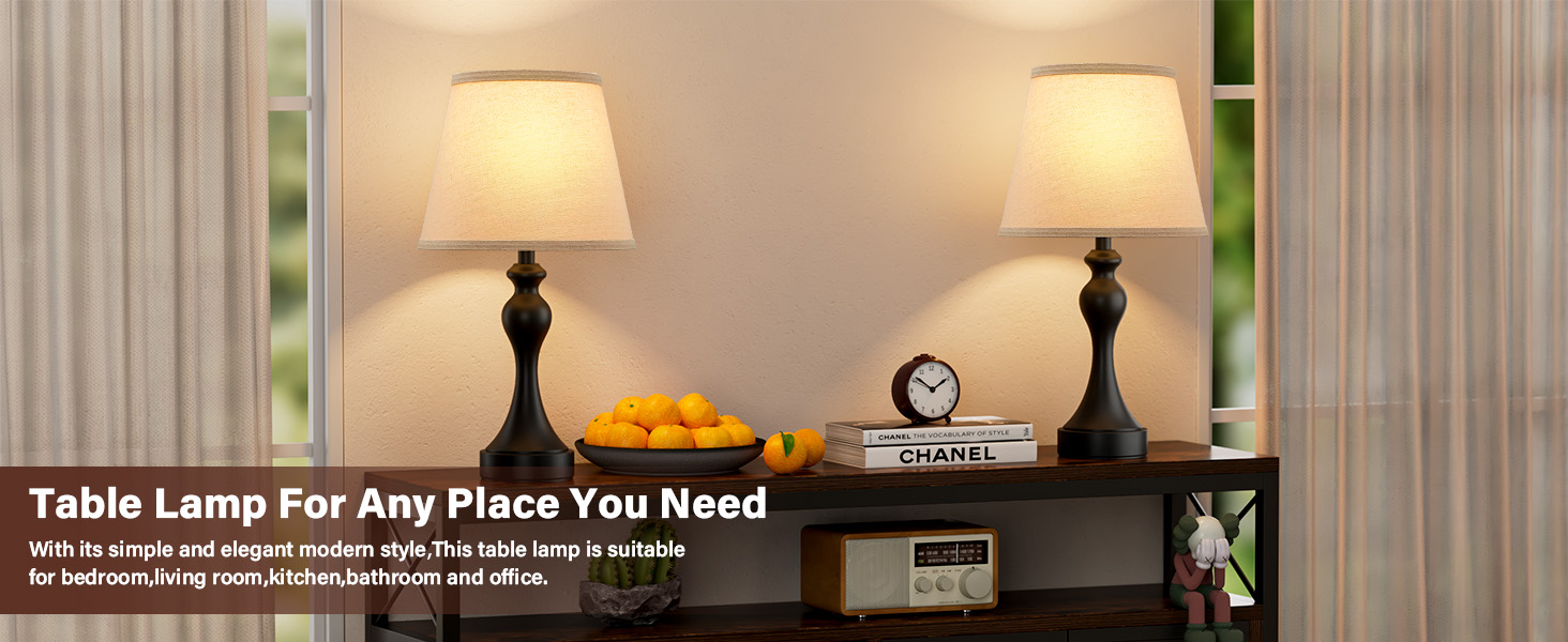 table lamps set of 2