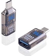 Poyiccot USB C to USB A Adapter with Digital Display, USB C Male to USB A Female Adapter 10Gbps, ...