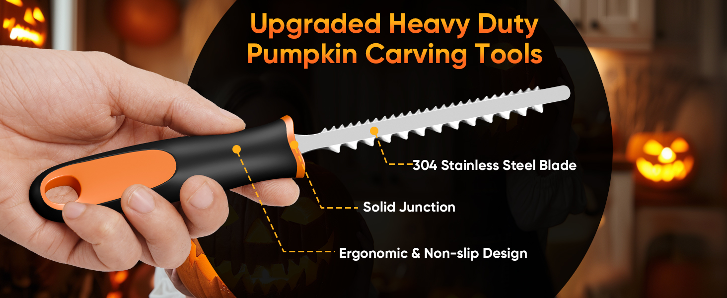Heavy Duty Pumpkin Carving Kit