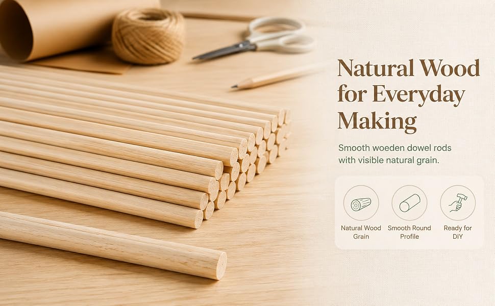 Bamboo Dowel Rod