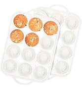 Fimary Silicone Muffin Pans for Baking 2 Pack, 2.8 Inch with Metal Reinforced Frame, Regular Size...